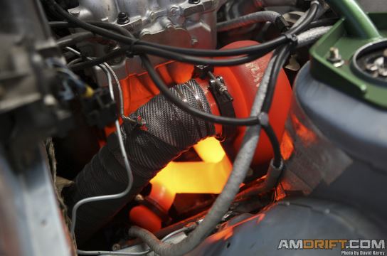Turbo Glows Red Hot